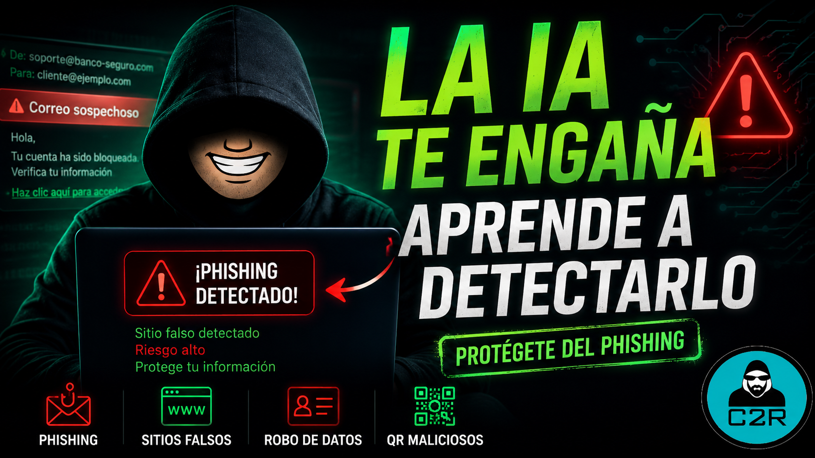 Phishing con IA: cómo detectarlo y protegerte